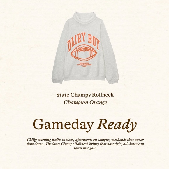 Dairy Boy Mockneck - Picture 2 of 4